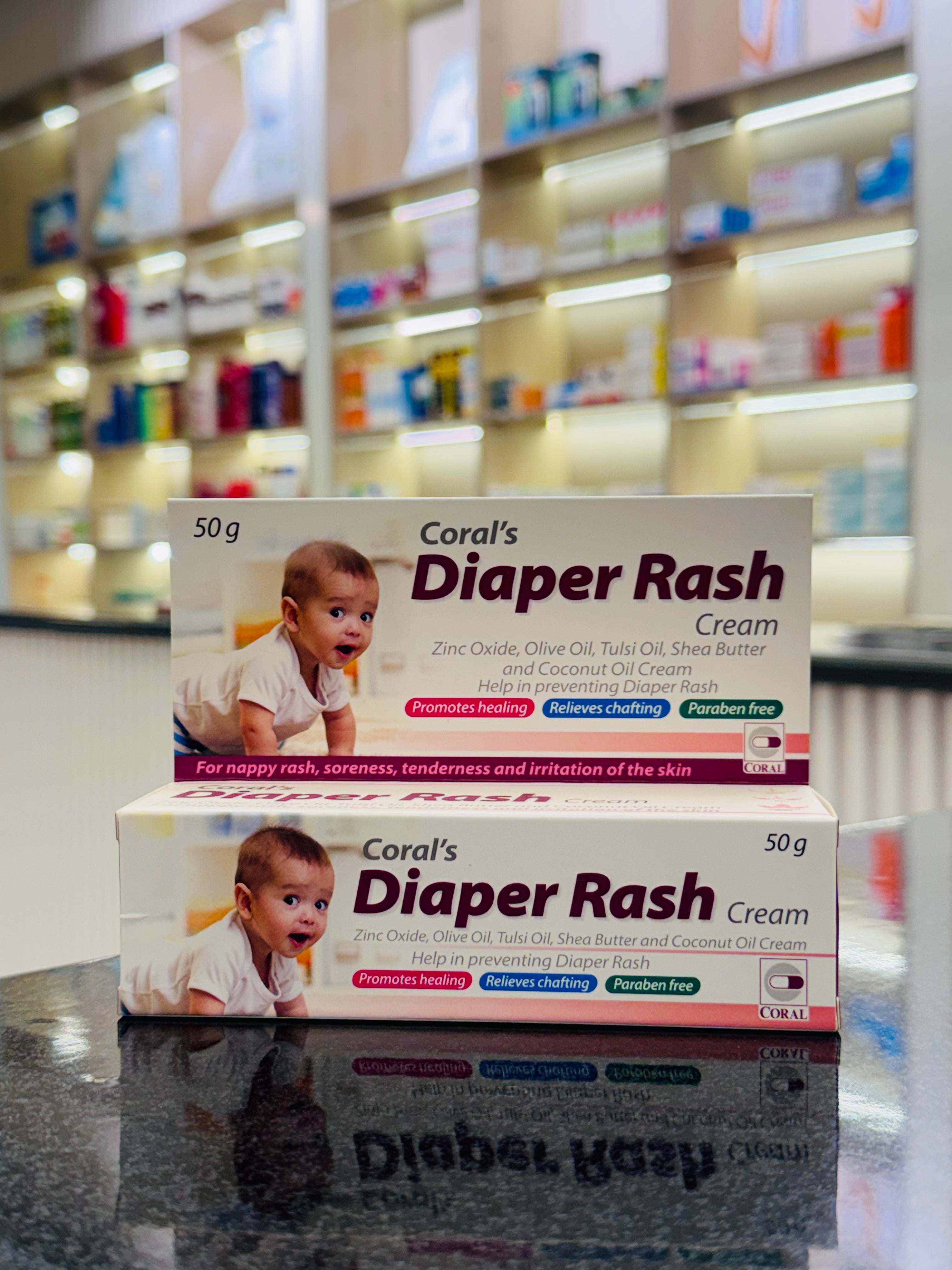 Diaper rash 50 gm cream( zinc oxide olive oil)